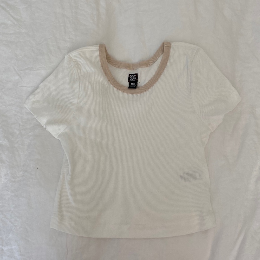 Urban Outfitters BDG White Crop Top